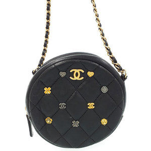 Chanel Matelasse Round Chain Shoulder Bag